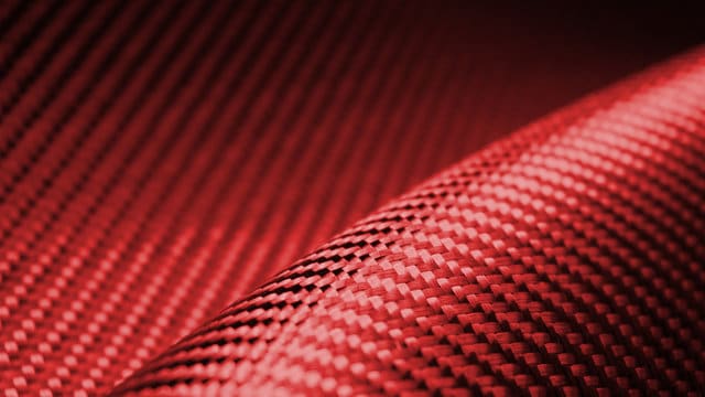 Material of composite product dark red carbon fiber