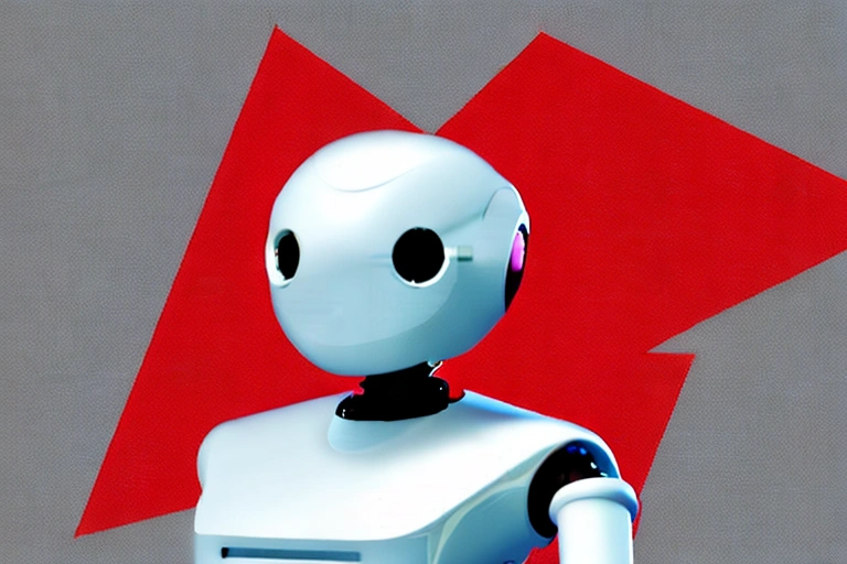 A robot with artificial intelligence capabilities.
