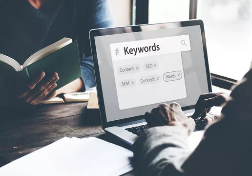 Keyword seo content website tags search