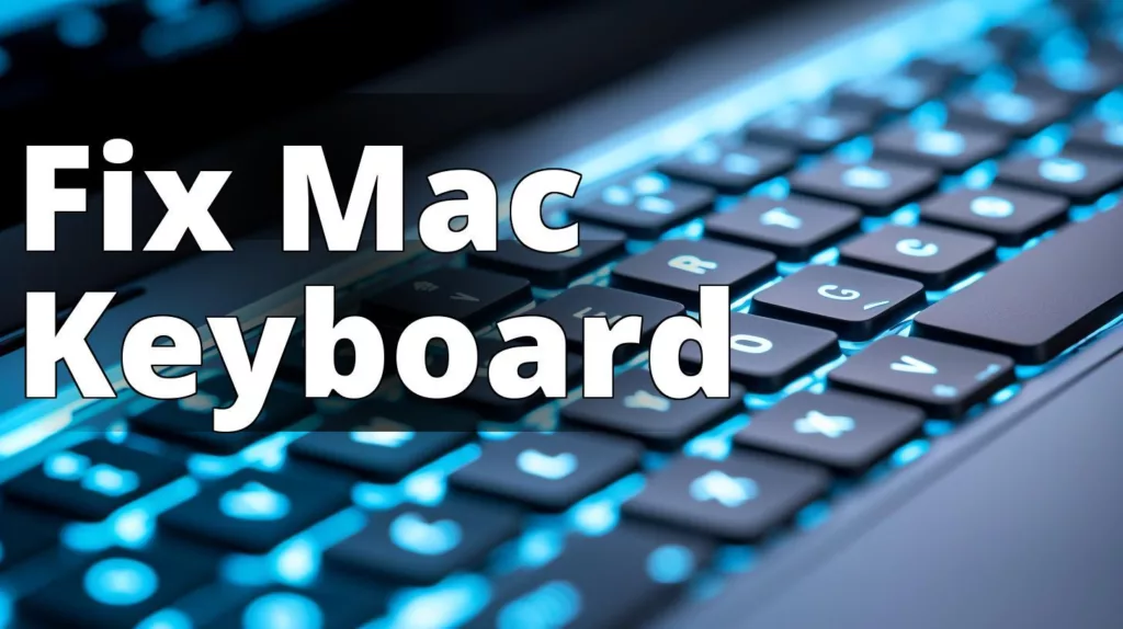 The featured image for this article should be a close-up photograph of a Mac keyboard with some of t