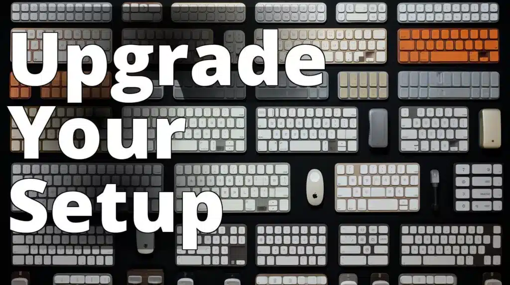 The featured image should show a variety of keyboards compatible with a Mac