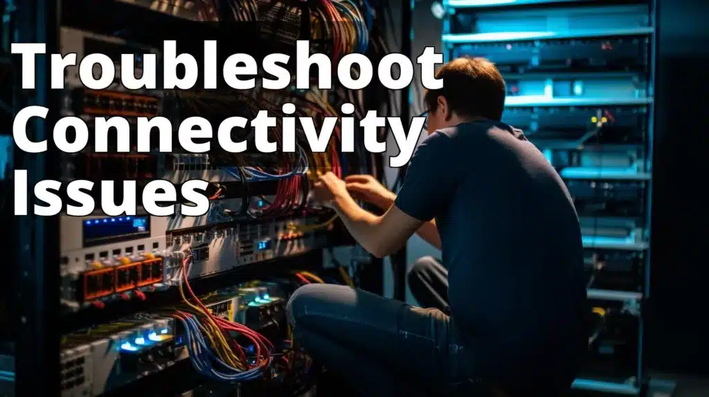 The featured image for this article should be a network diagram or an image of a person troubleshoot