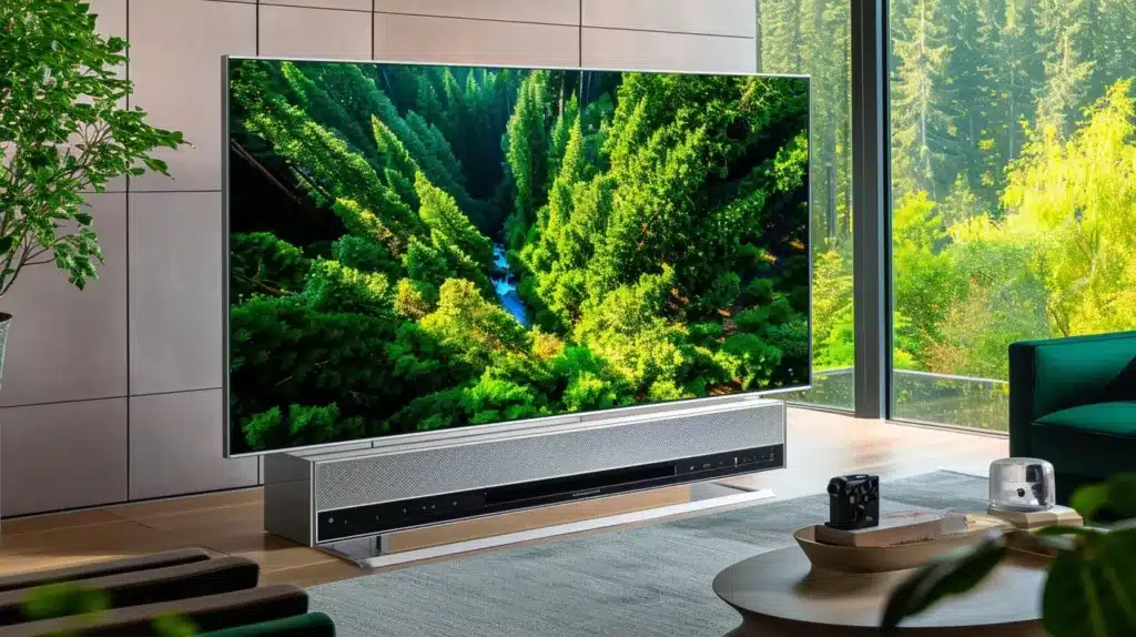 The featured image should contain a high-quality photo of an 8K television displaying crystal-clear
